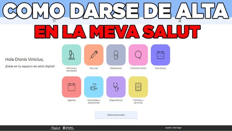 Darse de alta en CatSalut: guía paso a paso - SegurosProtect.com